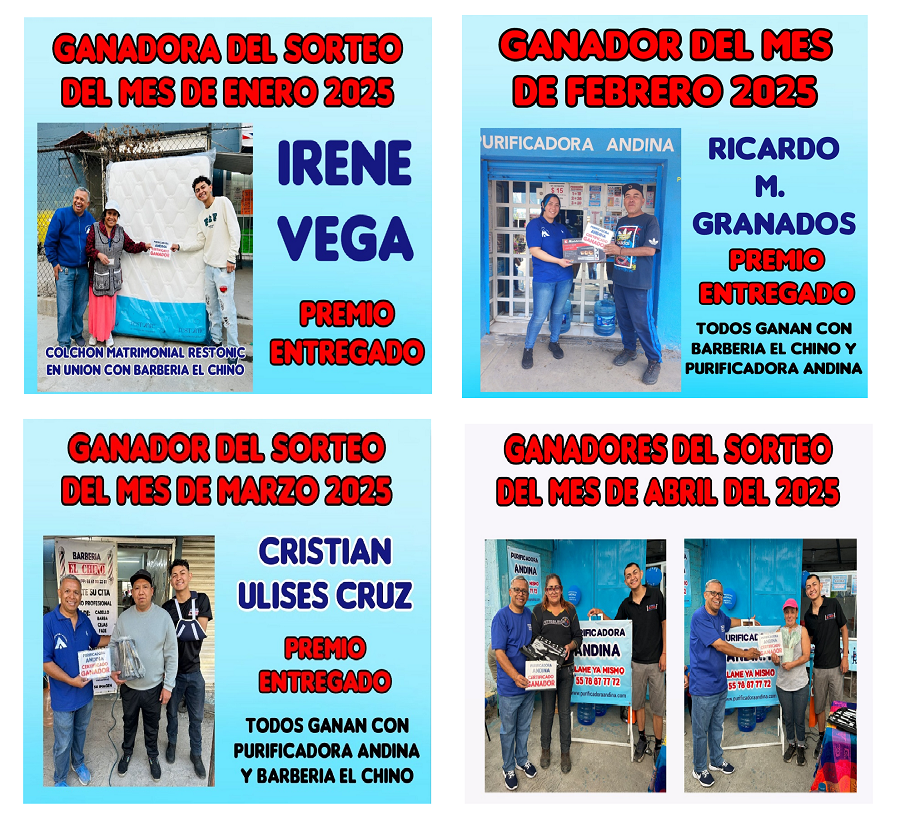 GANADORES 2025